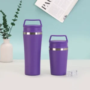 Stainless Steel Vacuum Coffee Mug in Bulk - Purple