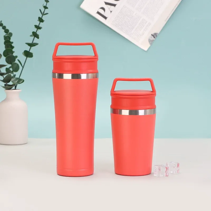 Stainless Steel Vacuum Coffee Mug in Bulk - Orange